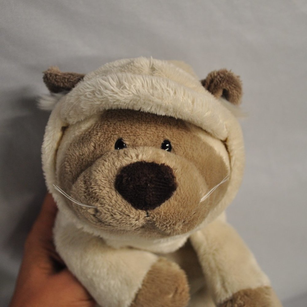 plush Nici cat in pajamas stuffed animal (511w)